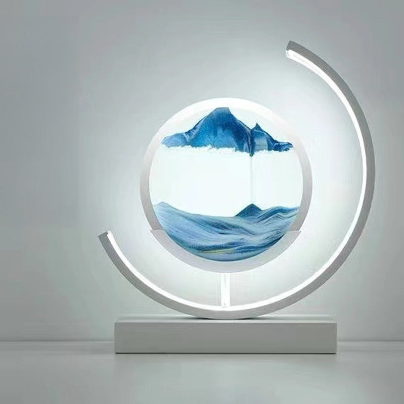 LED Flowing Sand Painting Lamp