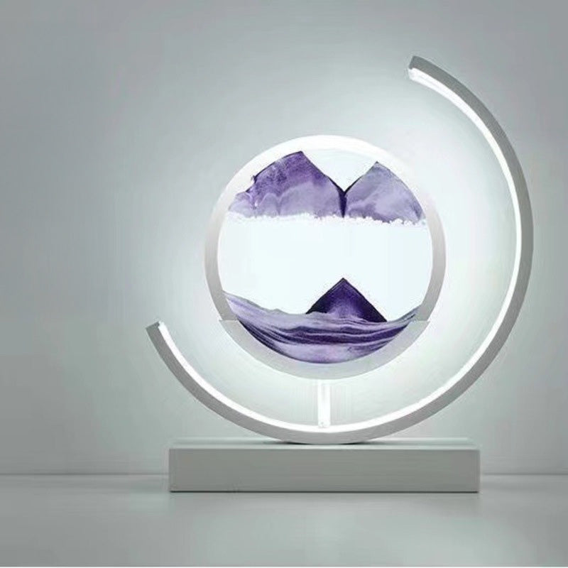 LED Flowing Sand Painting Lamp