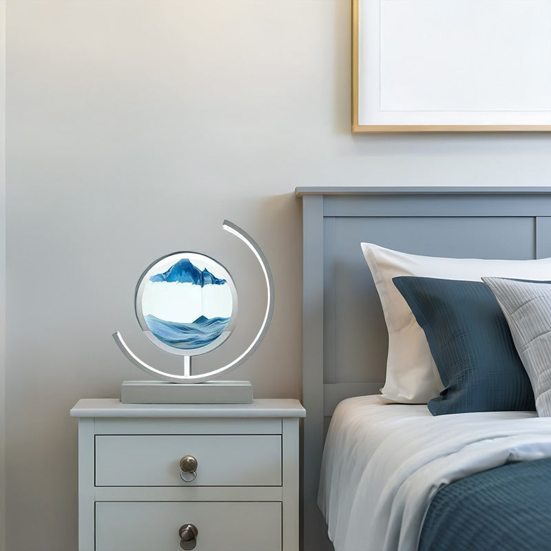 LED Flowing Sand Painting Lamp