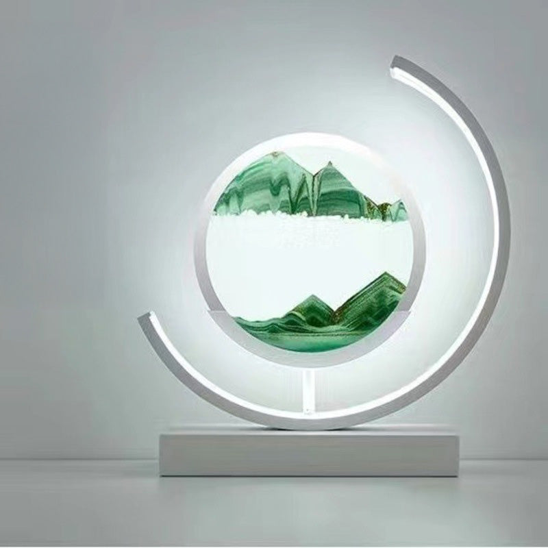 LED Flowing Sand Painting Lamp