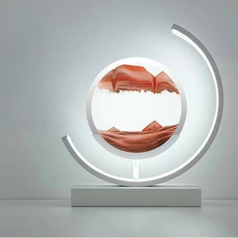LED Flowing Sand Painting Lamp