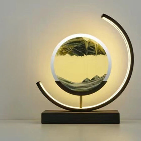 LED Flowing Sand Painting Lamp