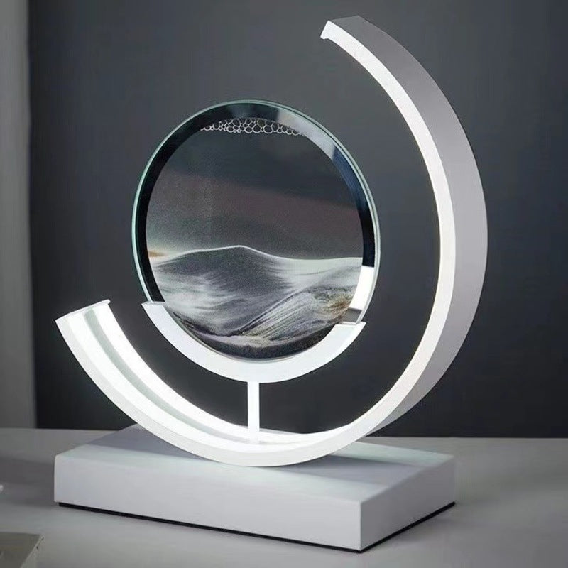 LED Flowing Sand Painting Lamp