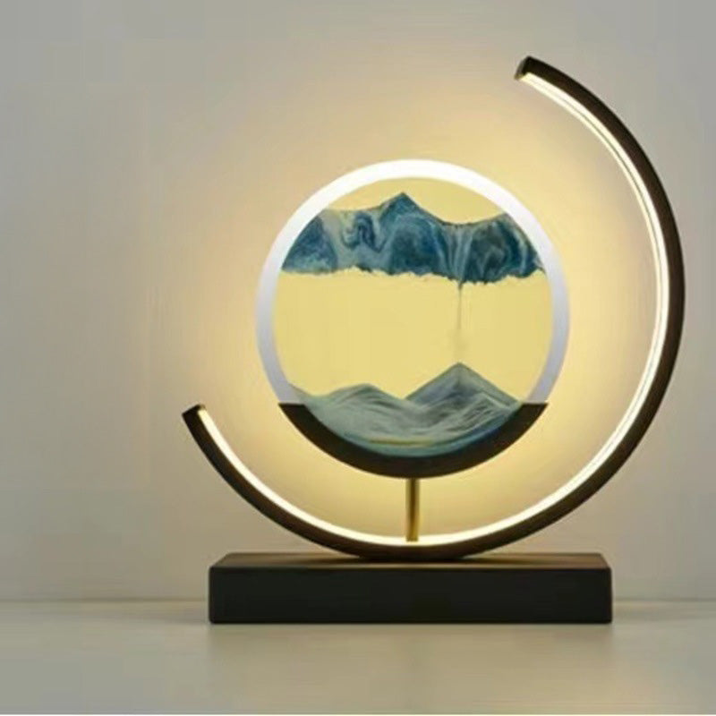 LED Flowing Sand Painting Lamp