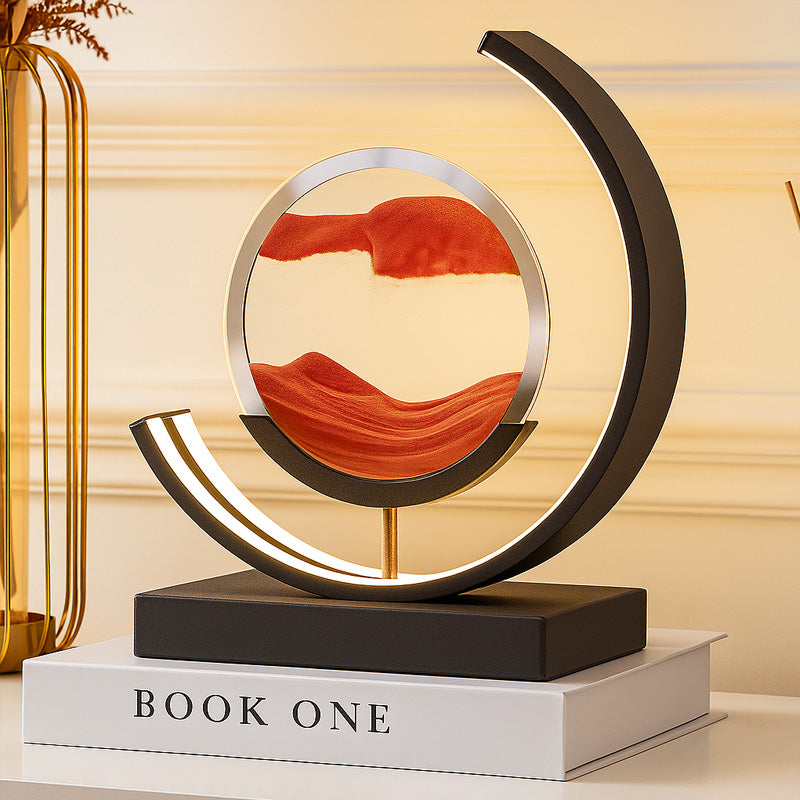 LED Flowing Sand Painting Lamp