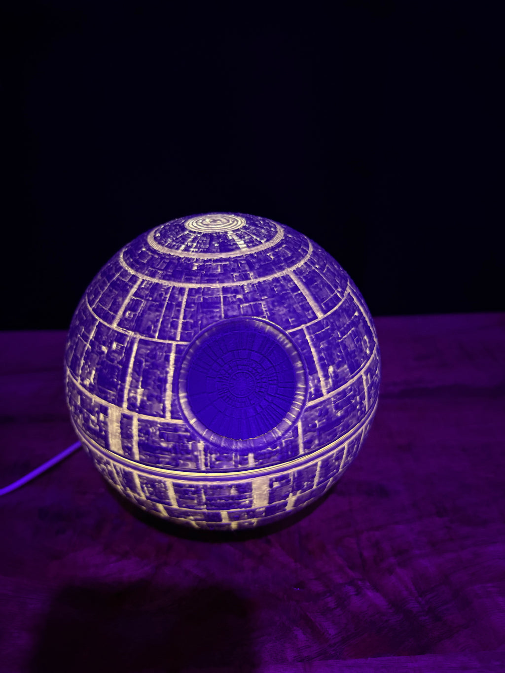 Death star lamp