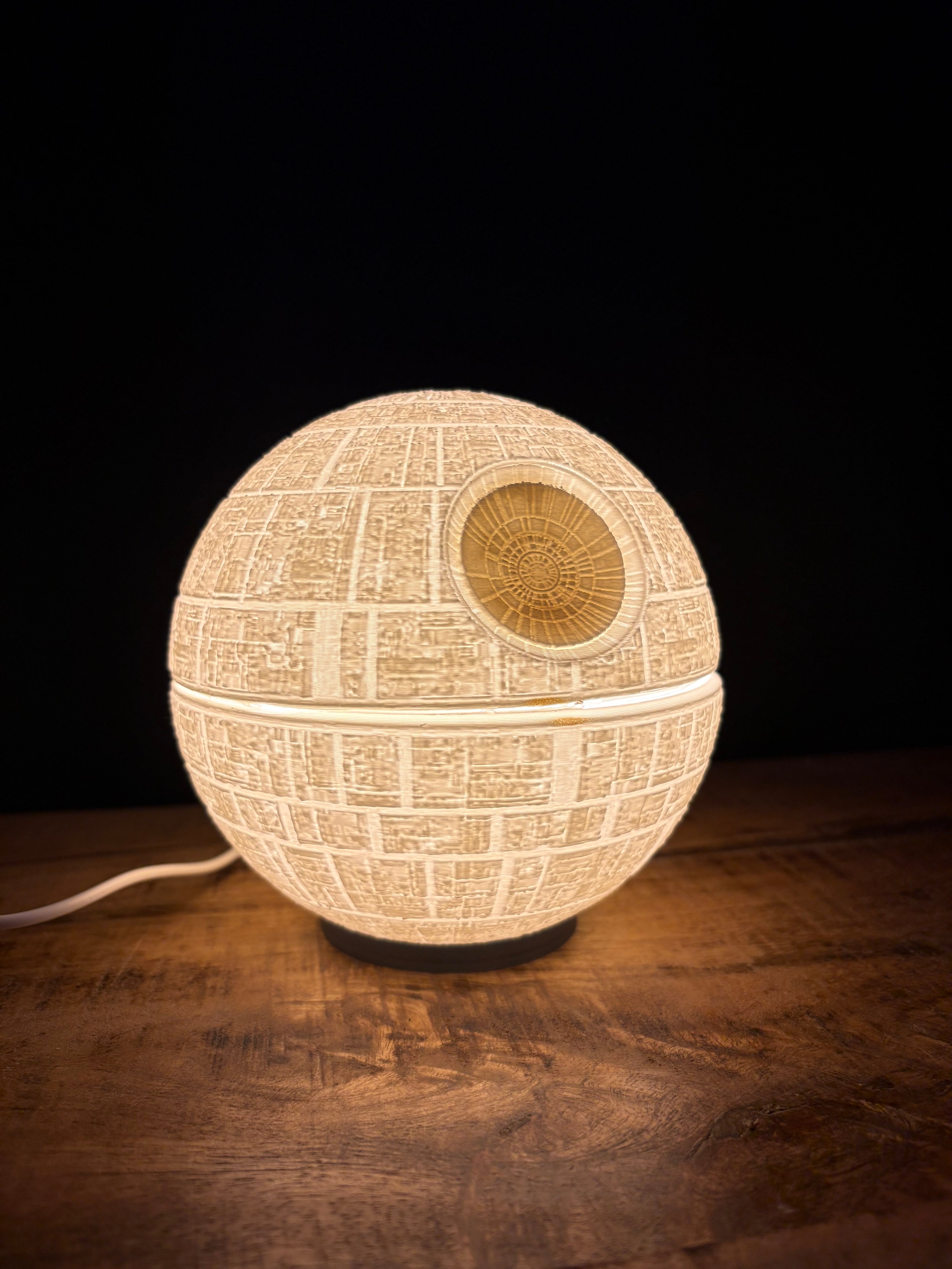 Death star lamp