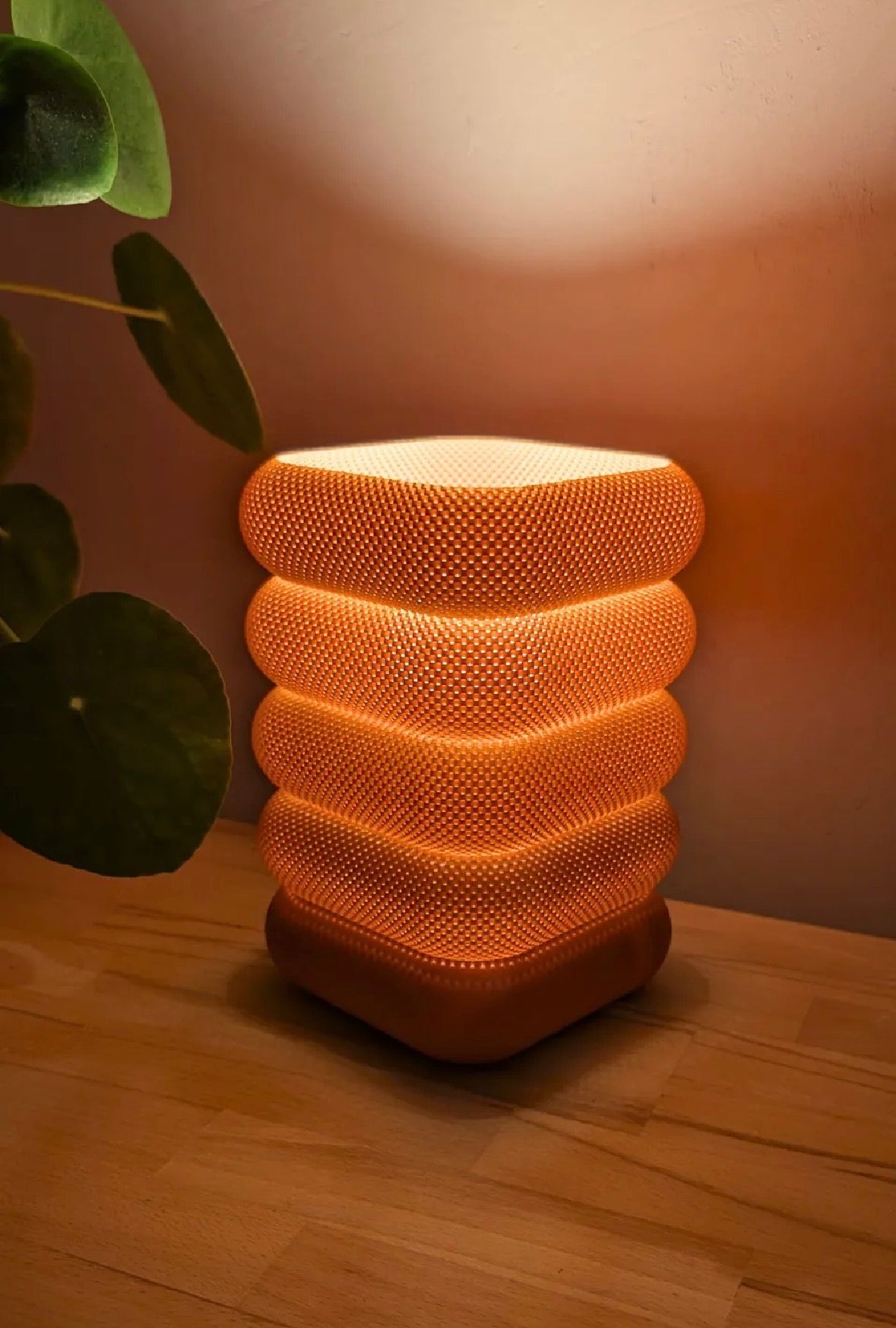 Retro Basket Lamp