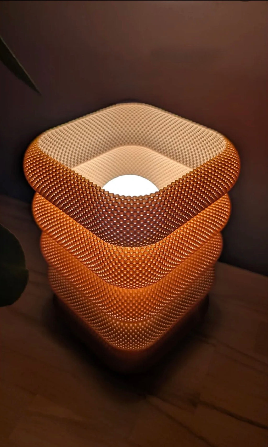 Retro Basket Lamp